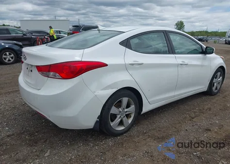 2013 Hyundai Elantra Gls из США, поврежденный, VIN 5NPDH4AE7DH429608